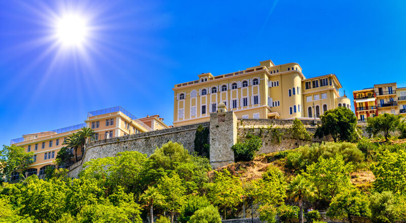 Monacký knížecí palác Monako