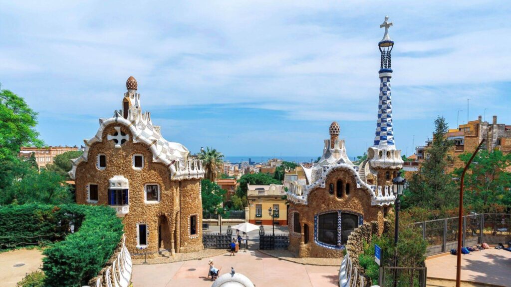 Gaudího muzeum v Park Güell Barcelona – bývalý dům architekta